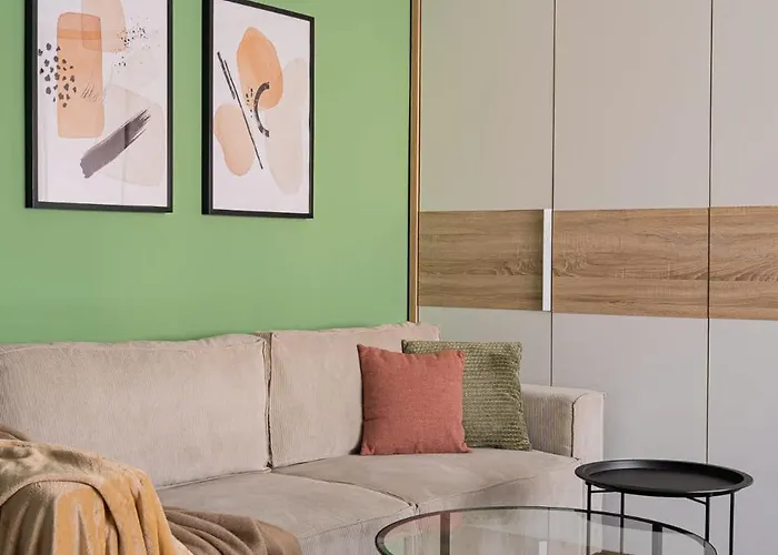 公寓 Cismigiu Park - Fresh & Serene Flat With Light-filled Interiors *