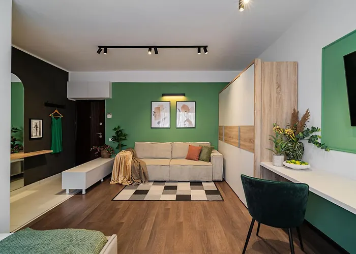 公寓 Cismigiu Park - Fresh & Serene Flat With Light-filled Interiors